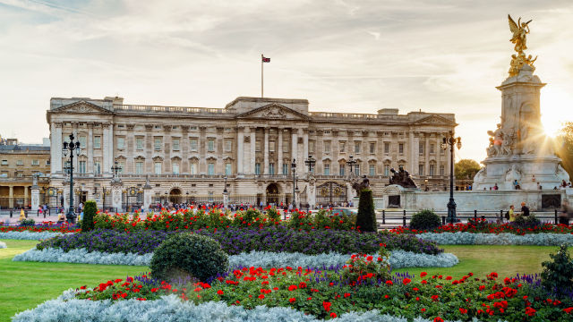 Buckingham Palace in London