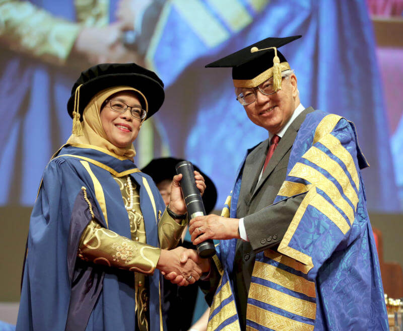 First Woman President of Singapore Halimah Yacob