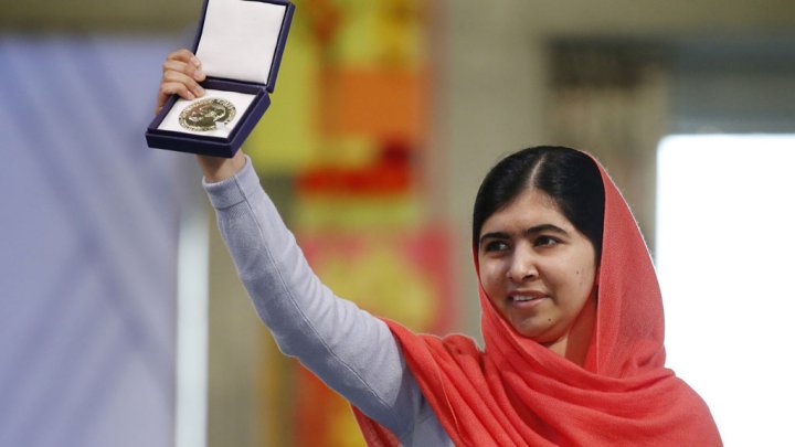 Youngest Nobel Prize Winner Malala Yousafzai