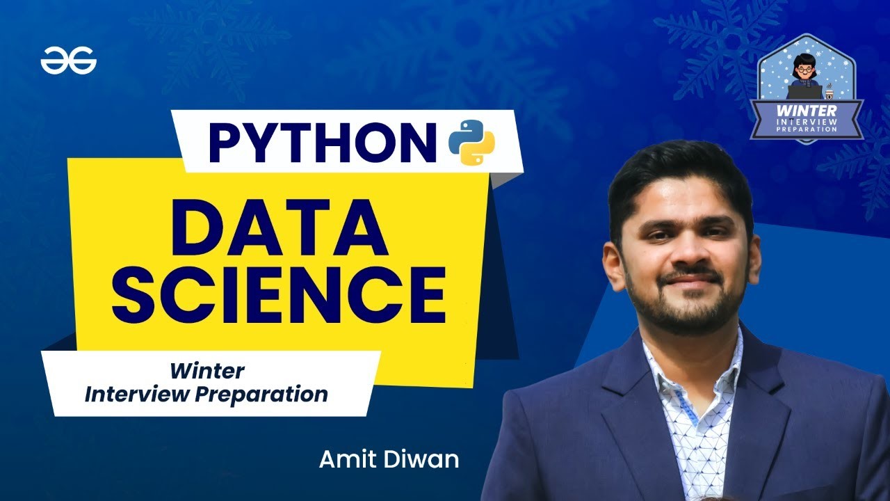 Amit Thinks GeeksforGeeks Python Webinar