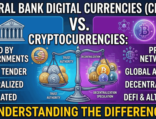 Central Bank Digital Currencies (CBDCs) vs. Cryptocurrencies