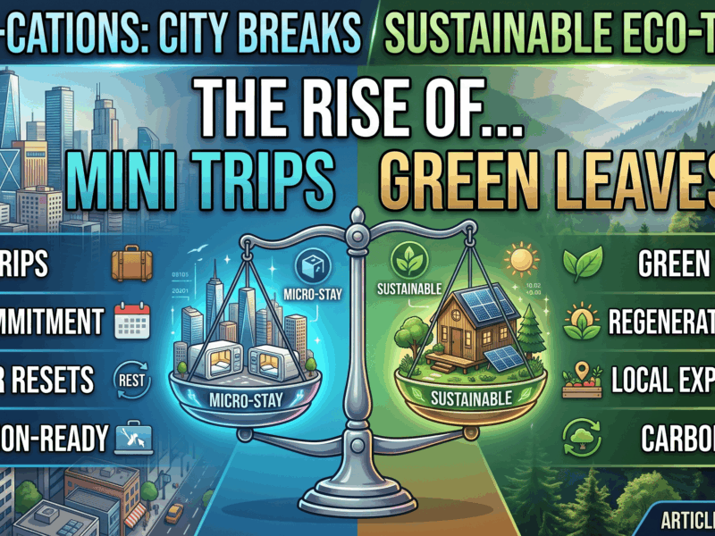 The Rise of Micro-Cations and Sustainable Eco-Travel Trends